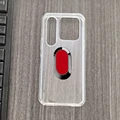 Clear With A Red