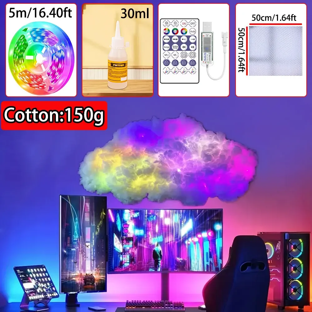 ตัวเลือกสินค้า LED 360 องศา แสงไฟแต่งบ้าน ปรับสีได้ ควบคุมด้วยแอป