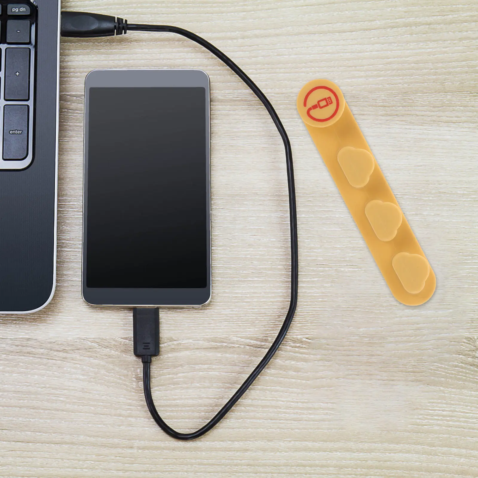 Tpr 다기능 케이블 정리 클립 책상 침대 옆 탁자 주방 카운터 충전용 소형 휴대용 코드 홀더