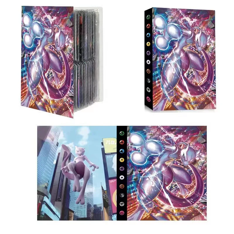 thumbnail image 1 of Christmas 240pcs Album Charizard Cards Album Book Cartoon Anime New 240PCS Game Card Holder Collection Folder Kid Cool Toy Gift, 1 of 5