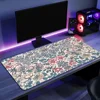 William Morris Girl Pad Gamer Play Mats Mousepad Size For Large Edge Locking Game Keyboard Pad 5