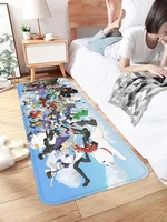 Hallwy Cartpet G-Gintama Living Room Rugs Foot Carpets Entrance Doormat Kawaii Rug Floor Mats Non-slip Mat Home Kitchen Decor 1