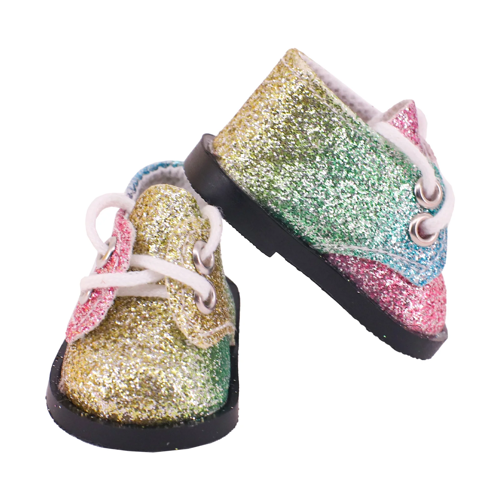 5 cm Schuhe für Paola Reina 14,5 Zoll Wellie Wishers Puppenkleidung Zubehör 34-36 cm Nancy 1/6 BJD, Spielzeug für Mädchen, Geburtstagsgeschenk – Detail 1
