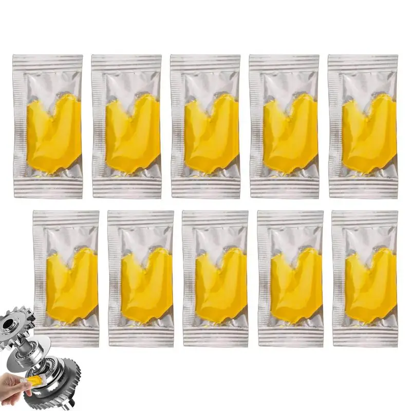 

Wheel Bearing Grease Lubricating Grease Paste 10pcs Butter Grease Automotive Grease Reel Butter Oil Reel Lubricator Long-Lasting