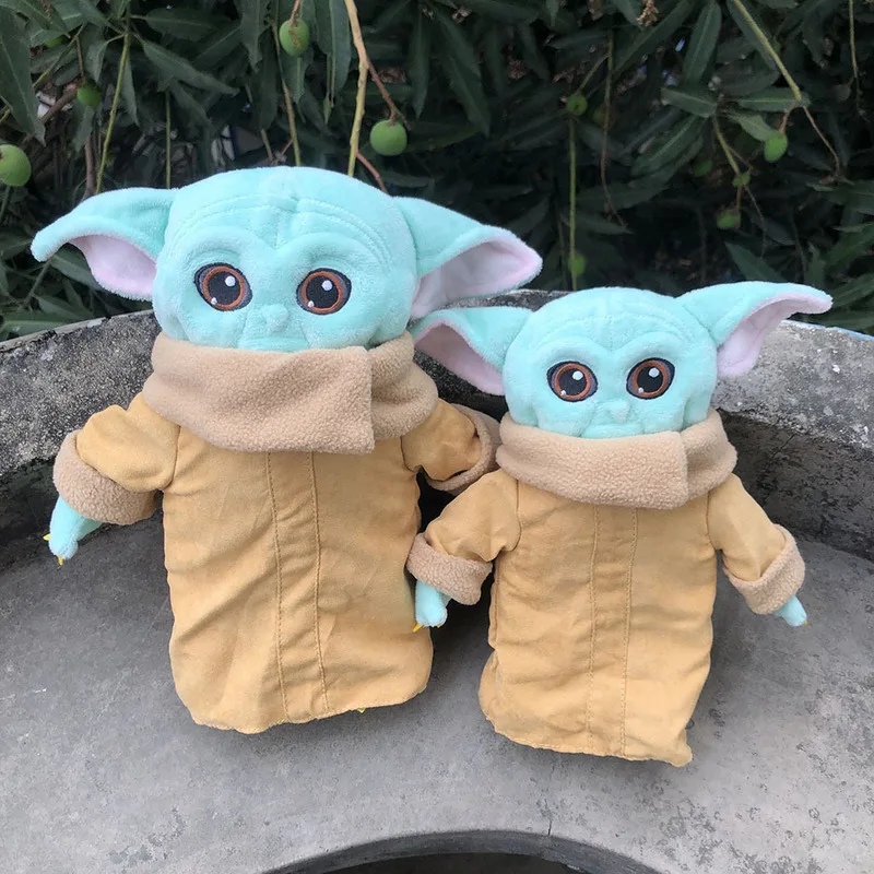 

Hot Toy 25/30cm Cute Yoda Baby Plush Toy Star Wars Movie Surrounding Alien Children'S Doll Birthday Gift For Boys And Girls