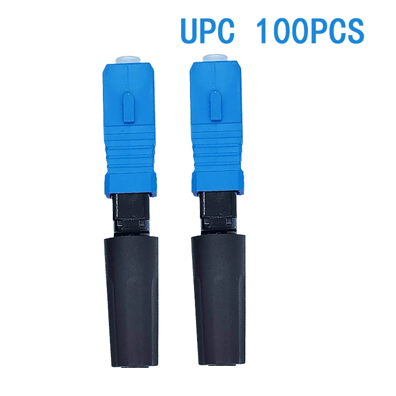 10 Connecteurs Froids Rapides Fibre Optique SC/APC - Monomode FC