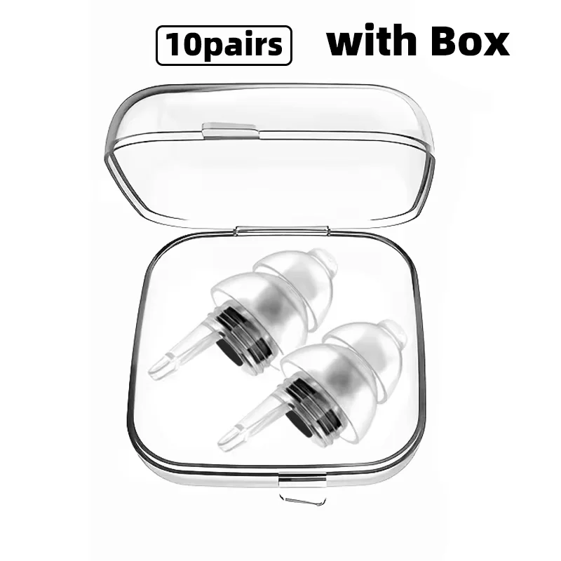 High Fidelity Reusable Earplugs for Music Events and Noise Reduction