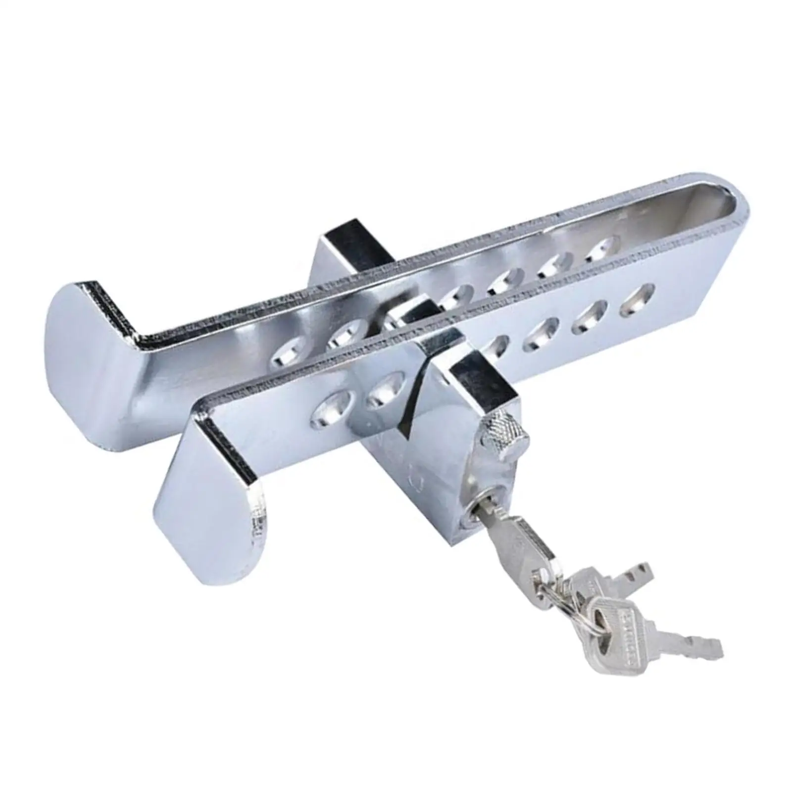Anti-Theft Auto Brake Clutch Lock, Clutch Pedal Lock with 3 Keys