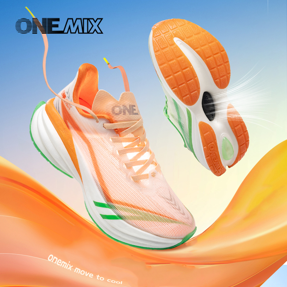 ONEMIX New Classics Style Men Running Shoes Lace Up Sport Shoes Men Outdoor Summer Jogging Walking Sneakers Mesh Athletic Shoes