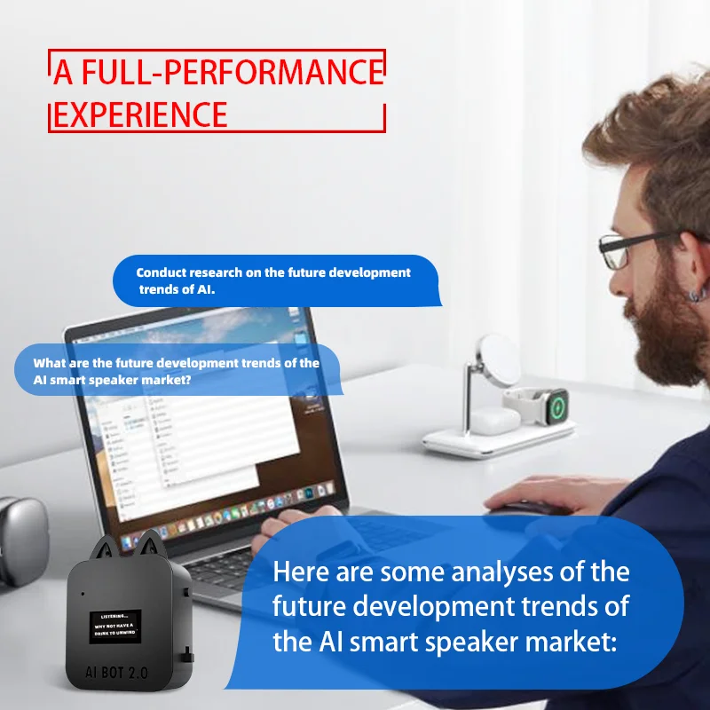 AI Robot Chat Box Voice Recognition Artificial Intelligence Friend Toy Gift Interactive Emotional Accompany Machine For Child 2