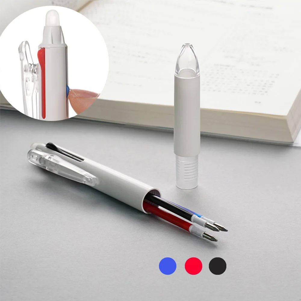 3 in 1 Erasable Gel Pen Set 0.5mm Black Blue Red Refills Multicolor Pen Washable Handle Office School Japanese Kawaii Stationery gel pens