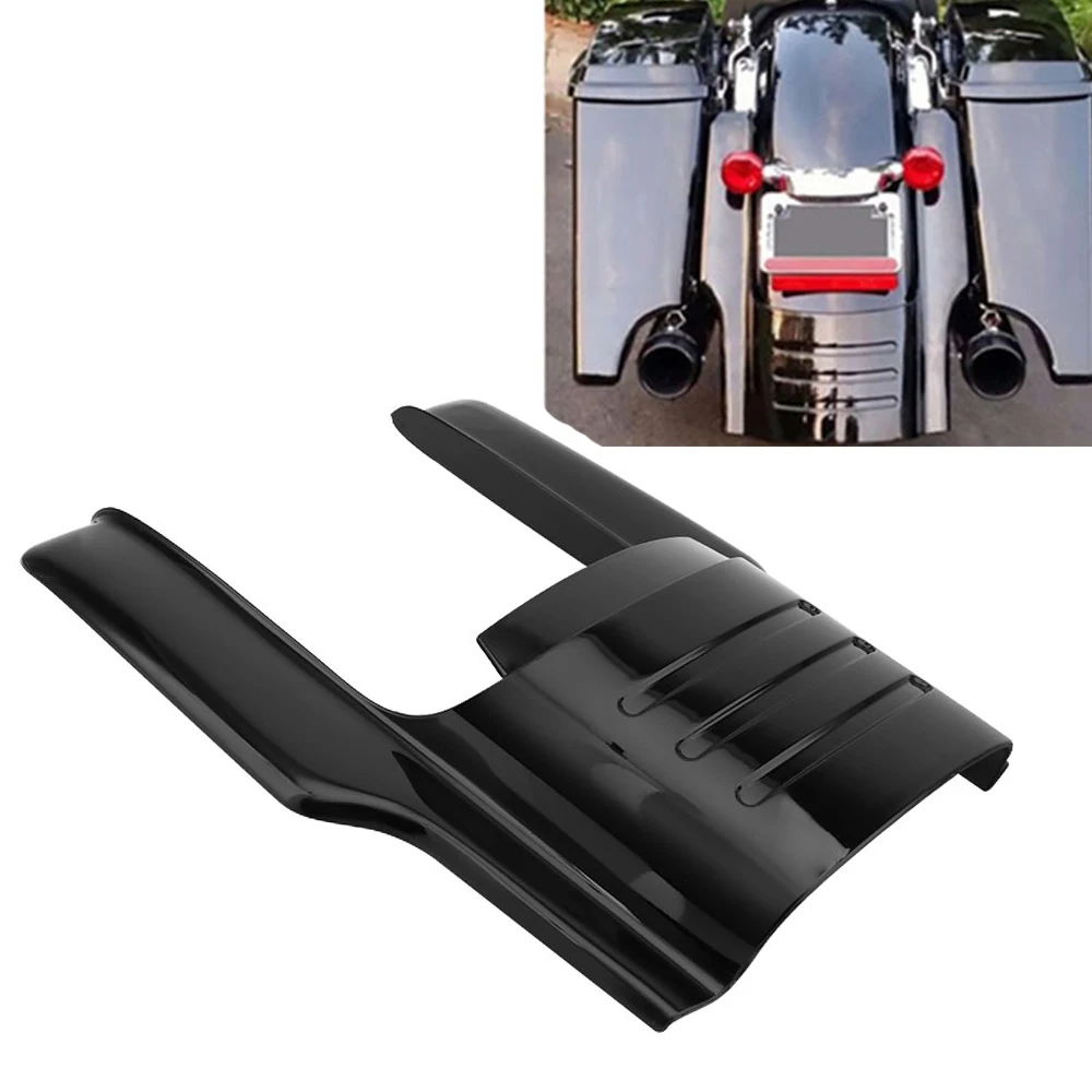 

Motorcycle Accessories 7'' Mudguard Rear Fender Extension Stretched Black Cover For Harley Touring Road King Glide 2014-2022 21