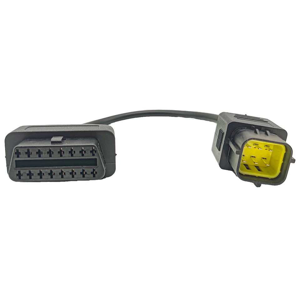 Adattatore Diagnostico OBD2 A 6 Pin Per Moto Harley Davidson - Cavo CANBUS Per Programmazione E Diagnosi Motore