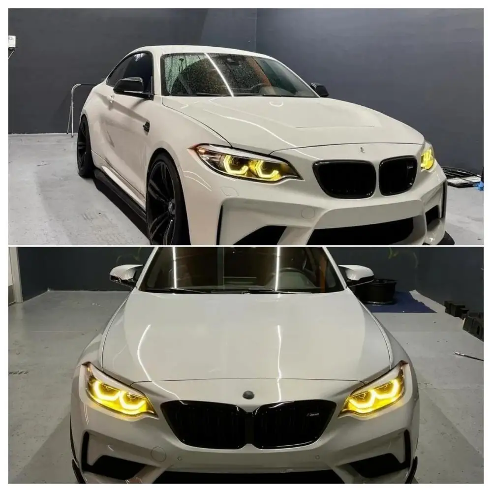 2018-2021 Year F87 M2 Yellow DRL Modules For BMW F23 F22 LCI M240i
