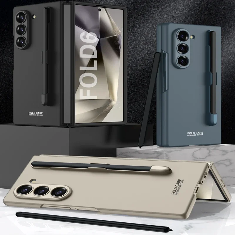 Ultra-Thin Built-in Screen Protect Case with S Pen Holder