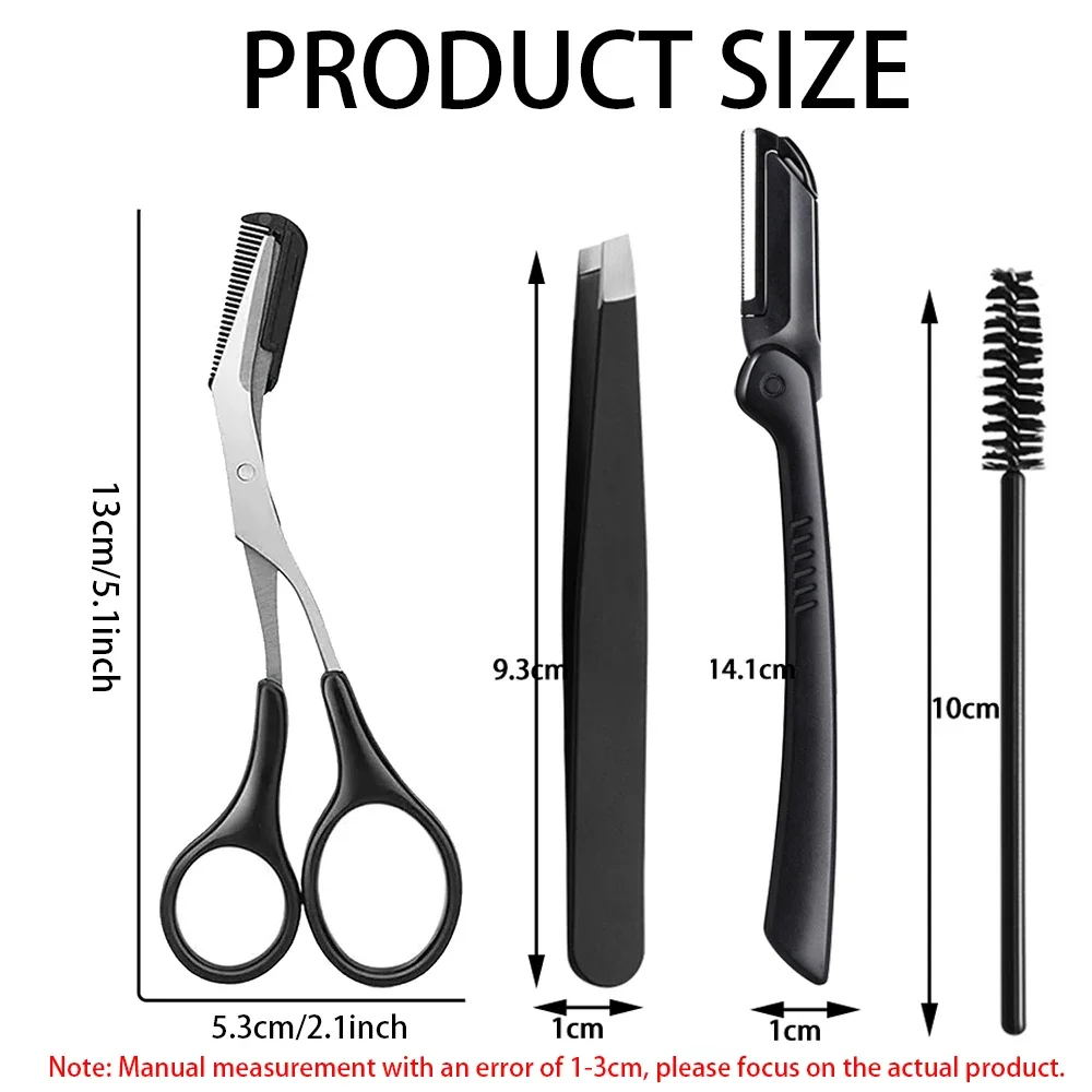 Multipurpose Eyebrow Trimmer Face Razors For Women And Men 16PCS Eyebrow Razor Facial Hair Removal Tool Dermaplaning Tools