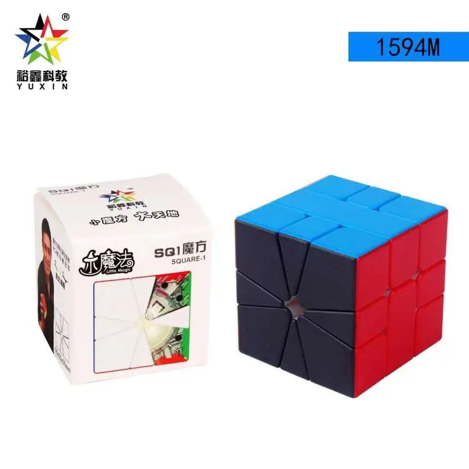 

Yuxin Little Magic SQ-1 Магнитный с черной стороной магический скоростной куб без наклеек профессиональные игрушки-фиджеты Куб ВОЛШЕБНЫЙ пазл