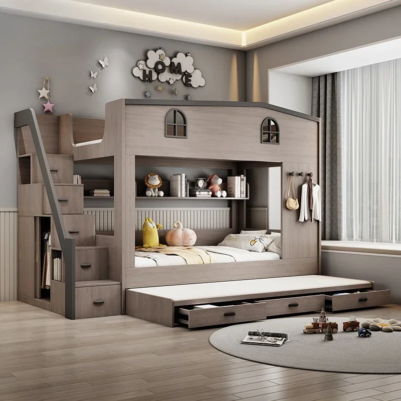 Loft Bunk Bed with Storage 1