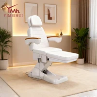 Lit électrique pour Salon de beauté du visage, 3 moteurs, Table de traitement de Massage, Spa médical, chaise, lit de tatouage esthétique 5