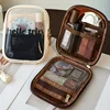 Transparent Travel Cosmetic Bag, Portable Mini Waterproof Cosmetic Lipstick Storage Bag, Multifunctional Clutch Bag 1