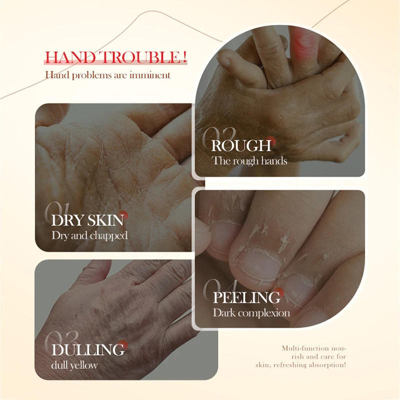 SADOER Snake Oil Hand Serum Moisturizing Hydrating Anti-Wrinkles Whitening Anti Drying Hand Cream Essence Hands Oil Skin Care