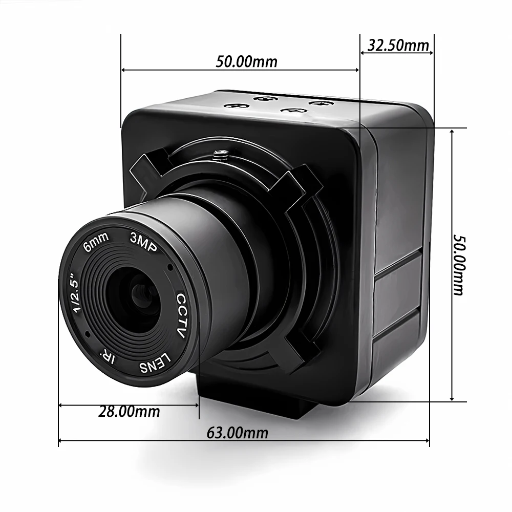 20X Zoom IP Camera 1080P 60FPS 1/2.8" IMX307 CMOS With 5-50mm Varifocal Lens Sup