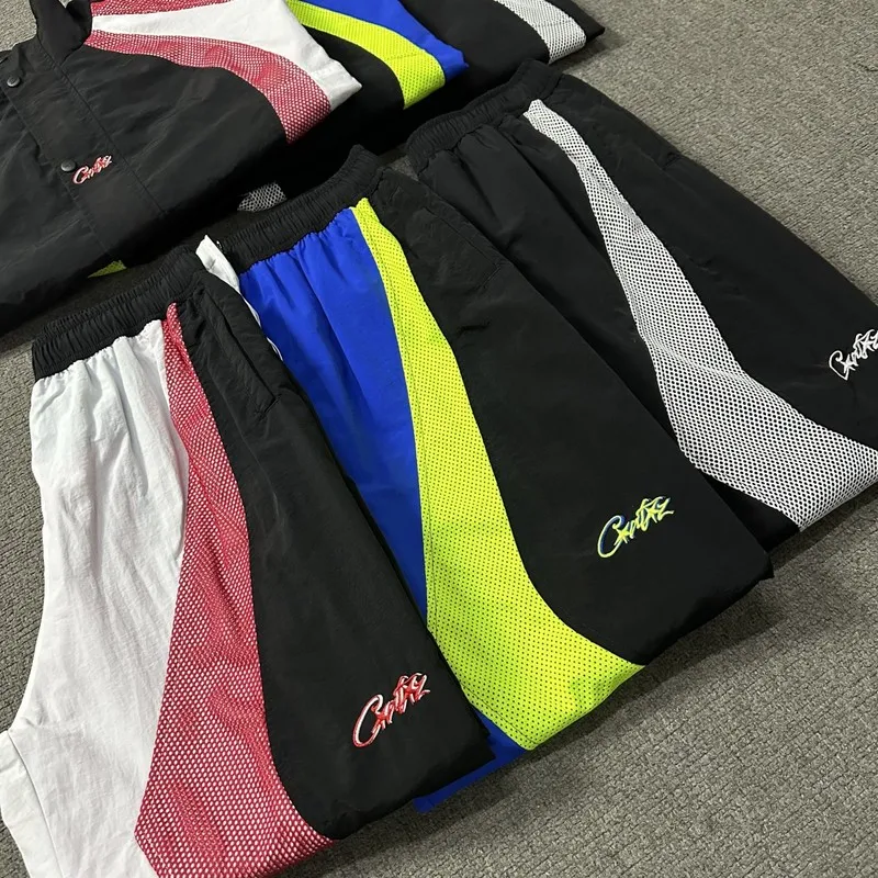 Trendy Color Blo Design Trasuit Drill Jaet Sle Coat Youthful ular Loose Fit Long Sve Stand Collar Outerwear