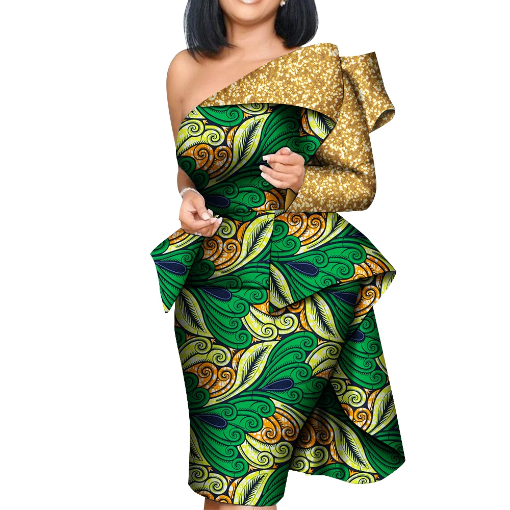 green emerald velvet dress Hido iyo Dhaqan Bridal Dress | Emerald Green main image 1