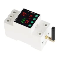 Tuya WiFi Single Phase 2P 63A Auto-Reclosing Over Under Voltage Protector Prepaid Meter Timer Switch Voice Remote Control - Image 4
