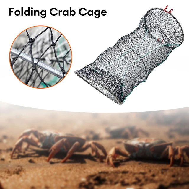 Crab Crayfish Lobster Catcher Pot Trap Fishing Net Eel Prawn