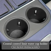 for Xpeng G6 Cup Holder Storage Box Shock-Absorbing Central Armrest Cup Tray TPE Tidying 1