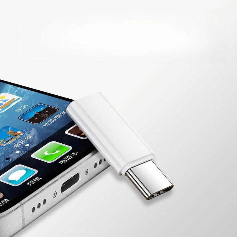 High Quality Lightning Socket To USB-C Plug Adapter, A Durable and Convenient Solution for Fast Charging and Data Transfer