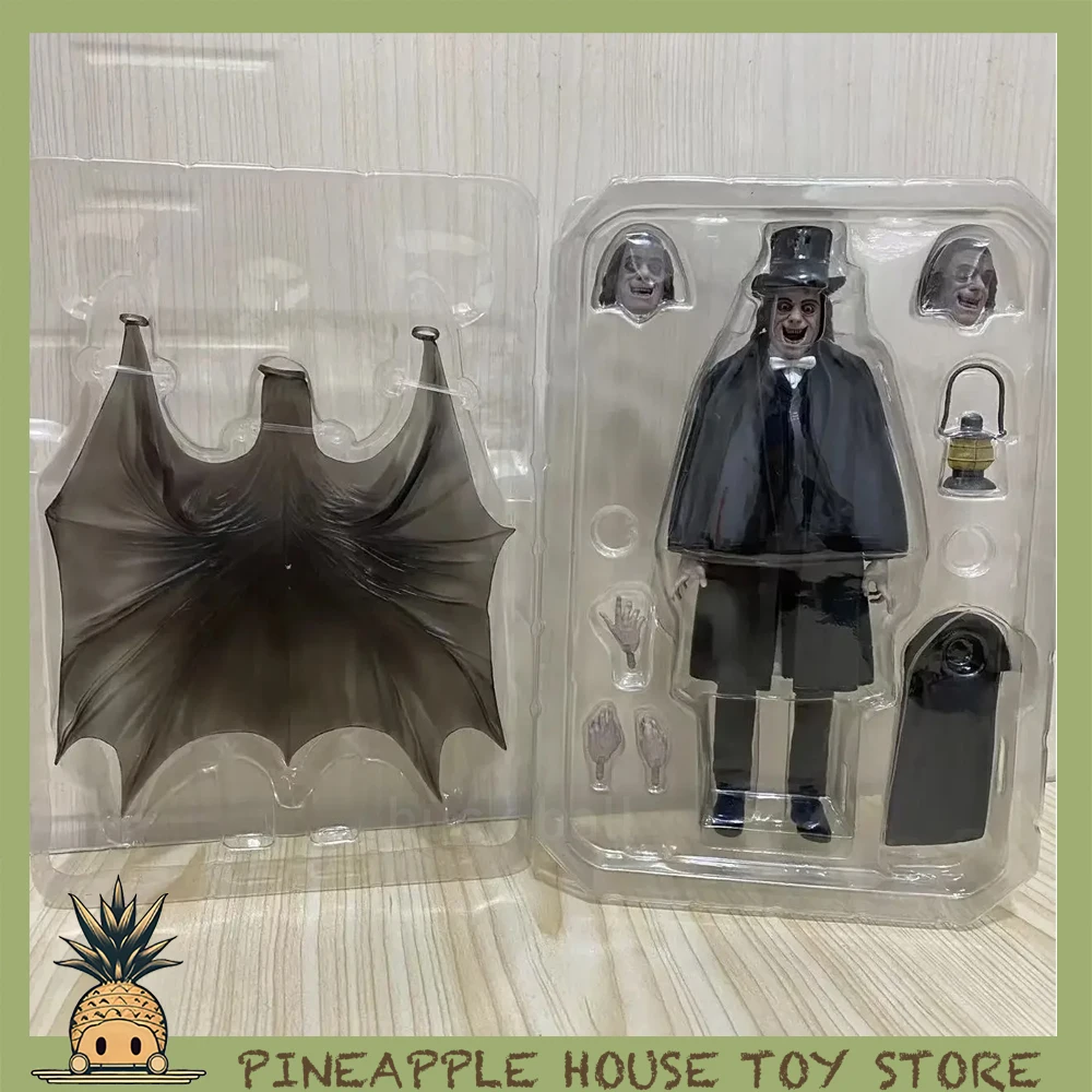 

7 Inch NECA 06150 Action Figurine Anime Figure London After Midnight Movable Ultimate Professor Burke Model Pvc Collection Toys