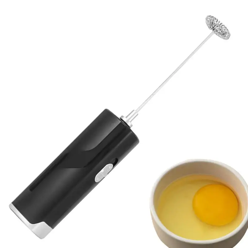 

Hand Milk Frother Handheld Electric Frother Wand Battery Operated Foam Maker Kitchen Gadgets For Cappuccino Frappe Matcha