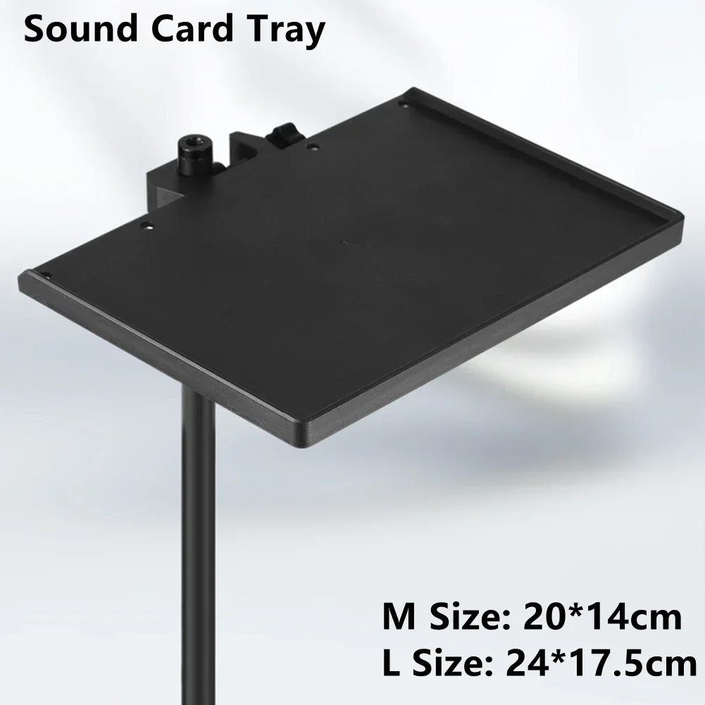 Tools Microphone Stand Sound Card Tray High Quality Live Holder Clip Plastic Small Accessory Stable And Strong microphone stand live sound card