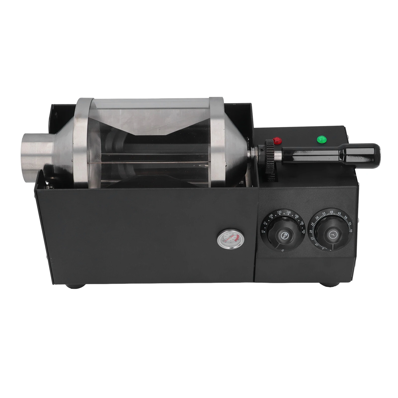 Coffee Bean Roaster Adjustable Temperature Automatic Glass Coffee Bean Baker with Timer for Soybean Sesame