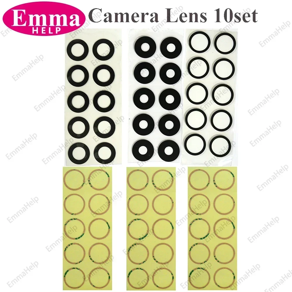 10set Back Camera Glass Lens Sticker for iPhone 13 15 Plus 14 12 11 ProMax XS 7 8 Rear Camera Cover Lens camera lens cover,phone camera lens