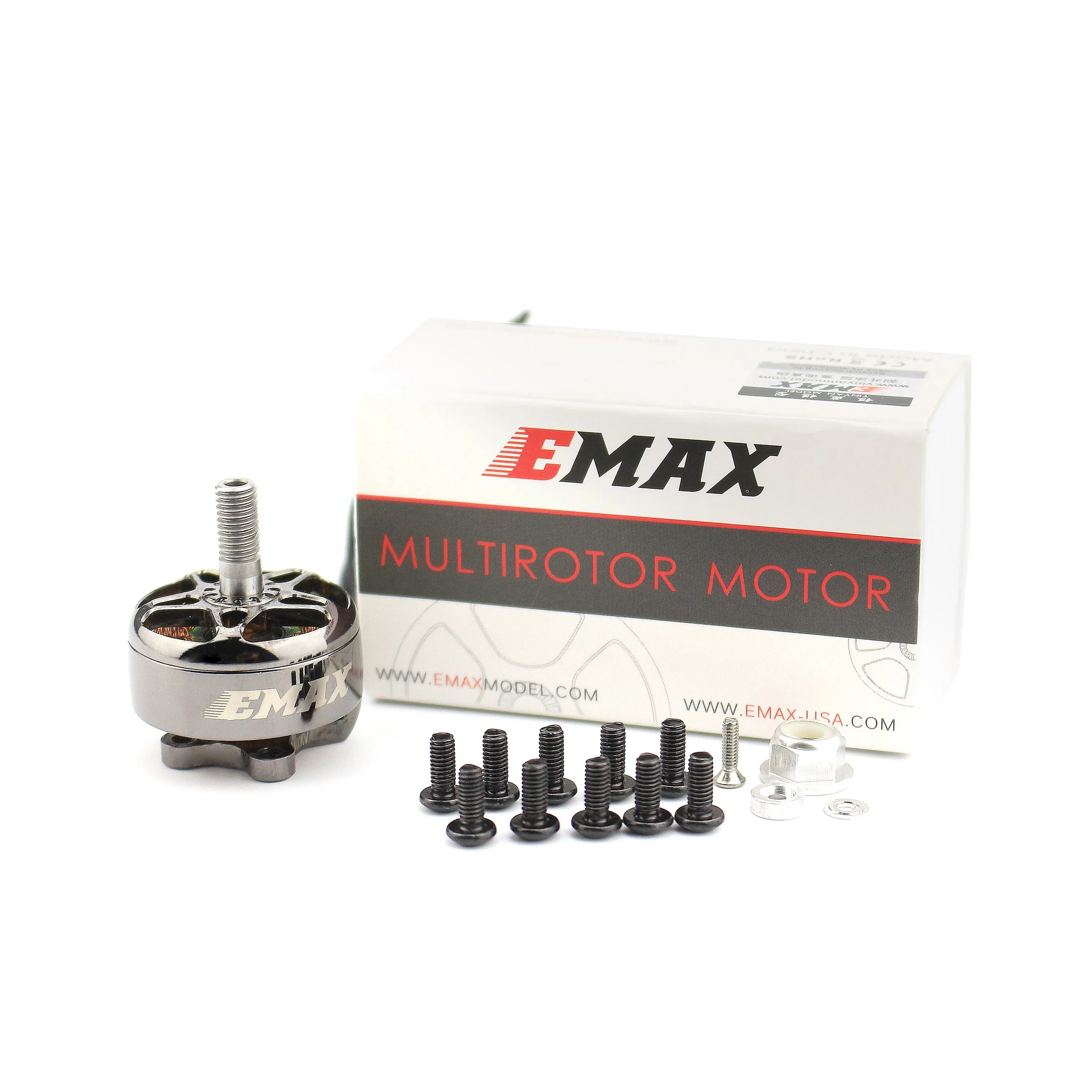 Official EMAX ECOII 2207 1700KV 1900KV 2400KV FPV Brushless Drone Motor High Power for RC Drone Multicopter Diy Spare Parts