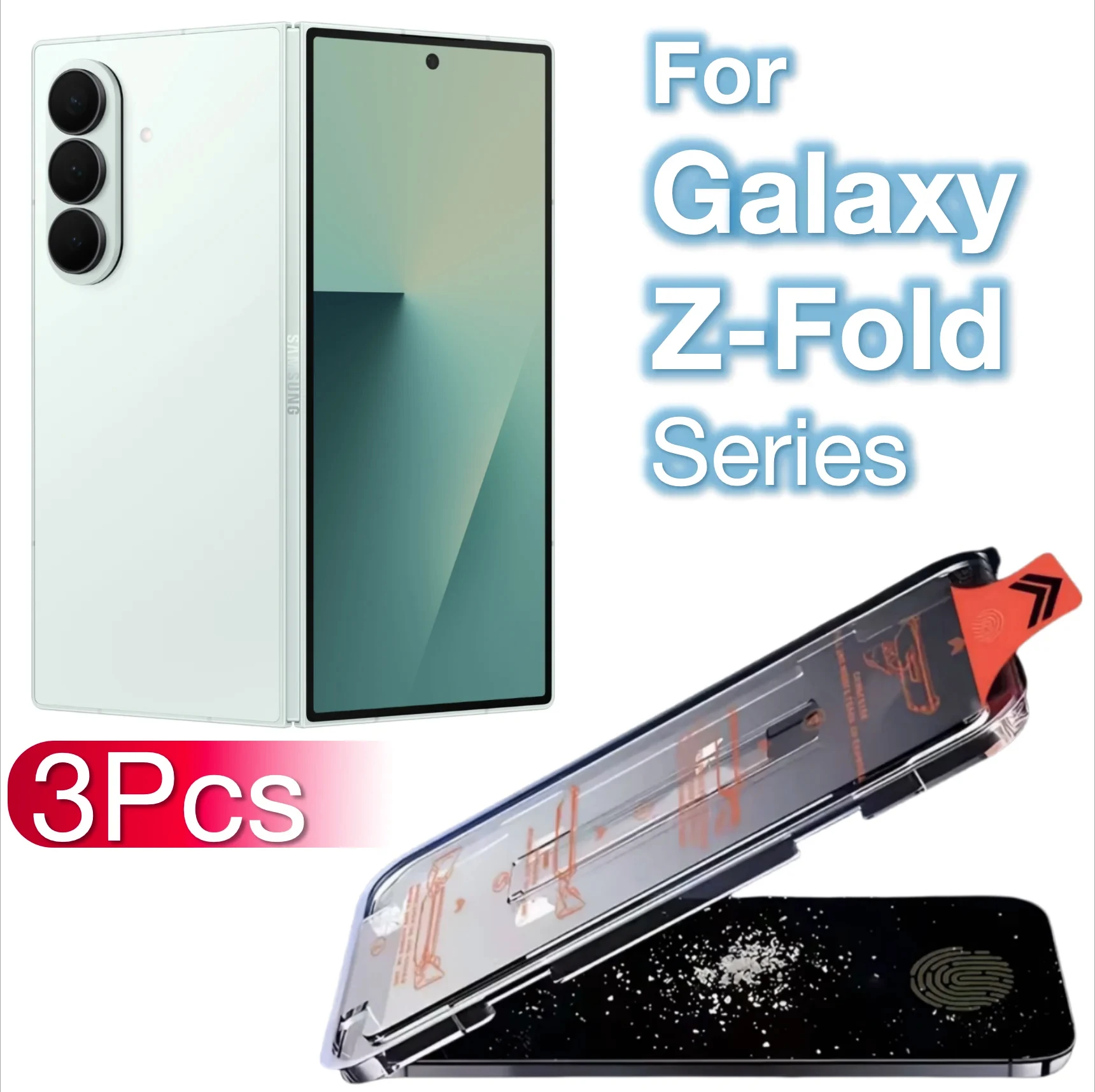3Pcs For Galaxy Z-Fold7 Z Fold7 Fold6 Fold 7 6 5 4 3 2 Screen Protector ...