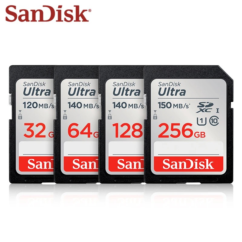 SanDisk SD ī, SDXC ,  120 MB/S ޸ ī, ī޶ п ¥  ī, 32GB, 64GB, 128GB, 