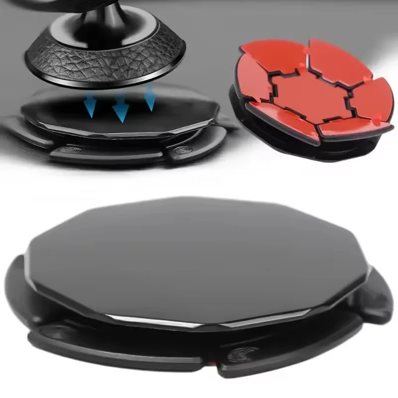 Dashboard Mounting Pad Disk for Suction Cup Car Phone Mount Adhesive Sticky Phone Holder Disc for Curve Car Dashboard Holder Pad