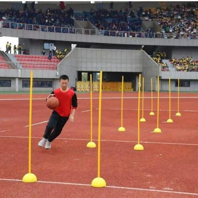 Training Equipment Soccer Training Markers Football Sign Pole Agility Marker Strong Identification Obstacles sport Roadblocks 2