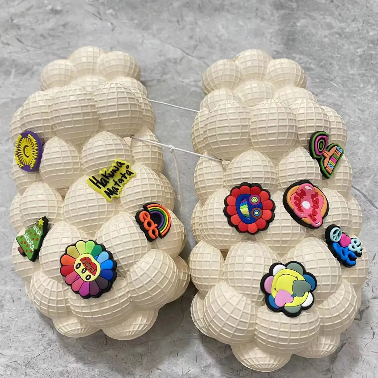 Beige charms 2