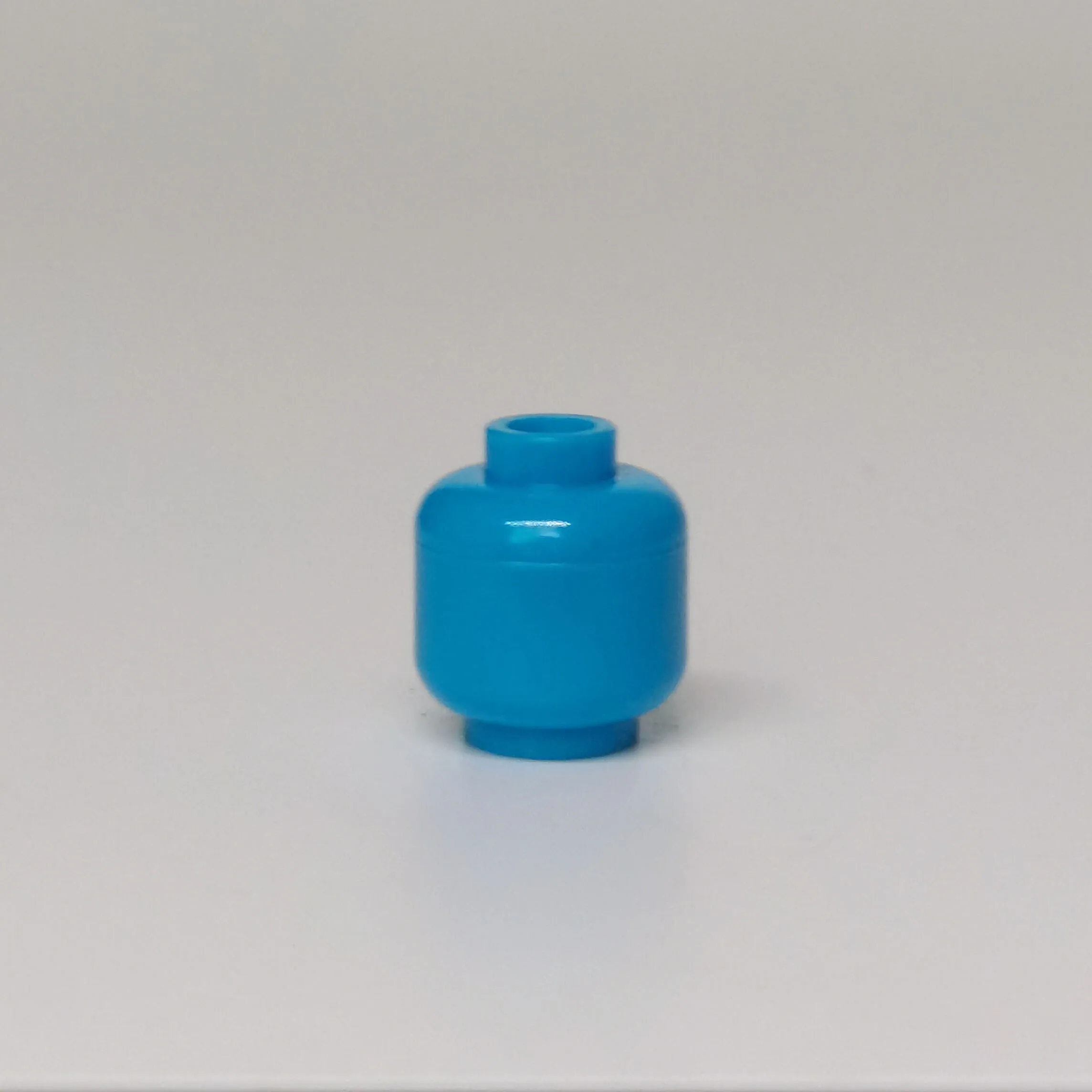 100pcs DIY MOC Building Block Parts - Plain Head with Blocked Open Stud