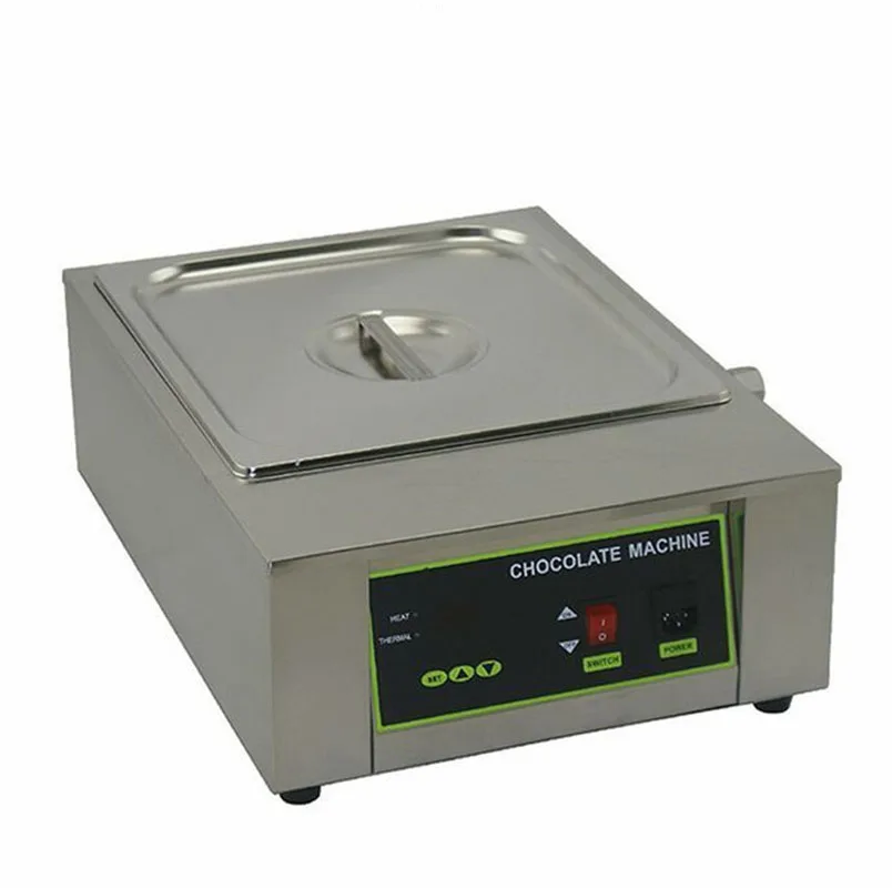 1 2 3 4 5 6 Tank Water Heating Small Electric Chocolate Heating Warmer Tempering Machine Chocolate Melter Melting Machine 6