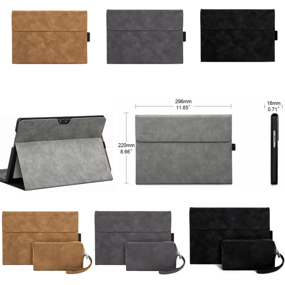 thumbnail image 2 of Megoo Surface Pro X Case Cover For Microsoft Surface Pro X... 2 of 13