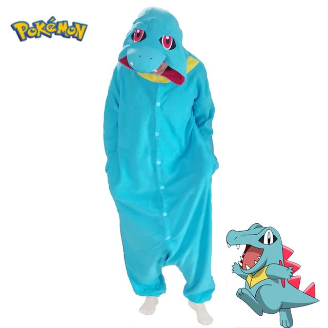 Pijama de Pokémon de una pieza para mujer, traje de Cosplay de una pieza,  mono de cuerpo completo, ropa completa para adultos, Año Nuevo - AliExpress