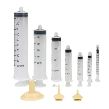 Pet Nursing Syringe with Silicone Nipples 1