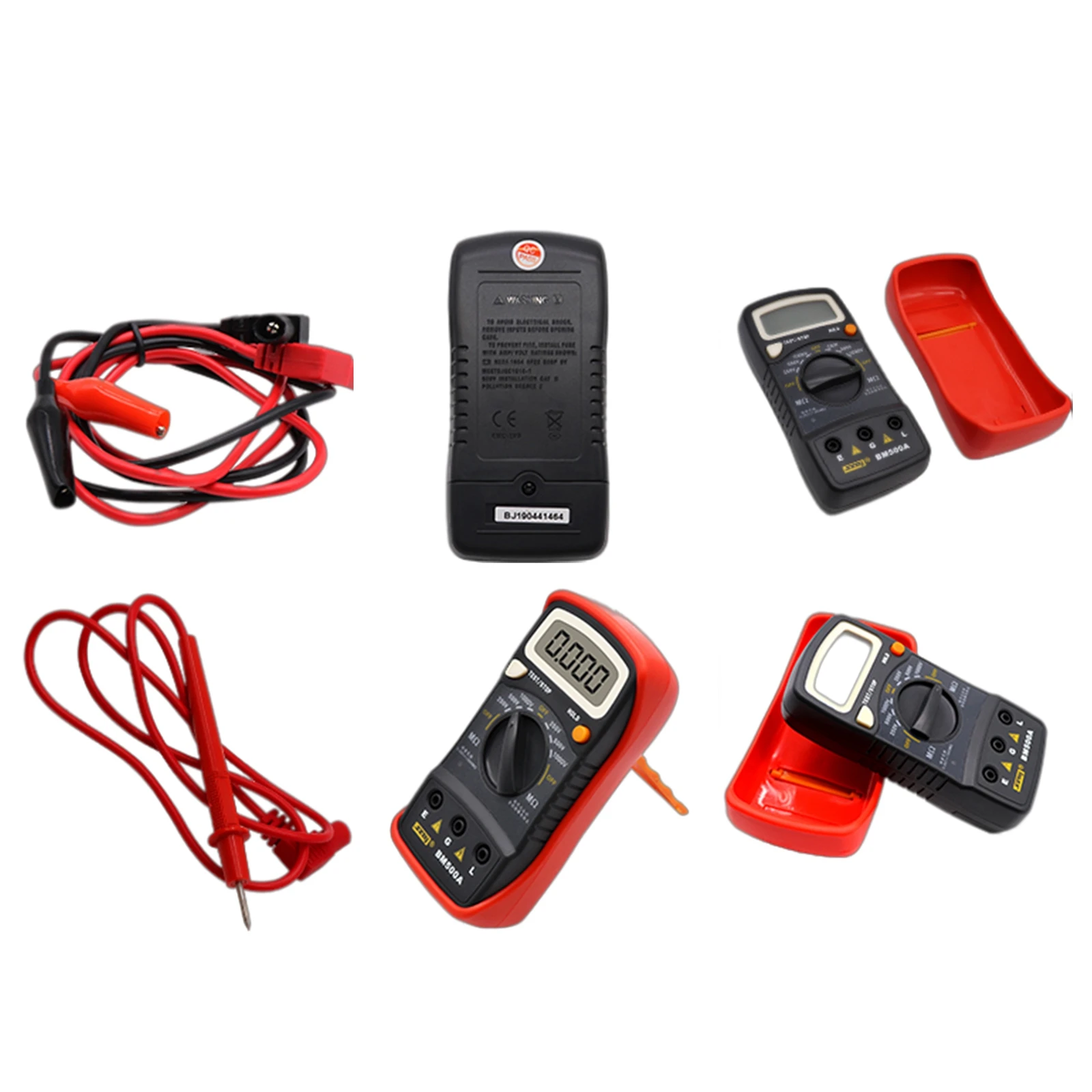 Description Picture 5 of itemBM500A 1000V 1999M Digital Insulation Resistance Tester Meter Megohmmeter Megger Multimeter Electrical Instruments