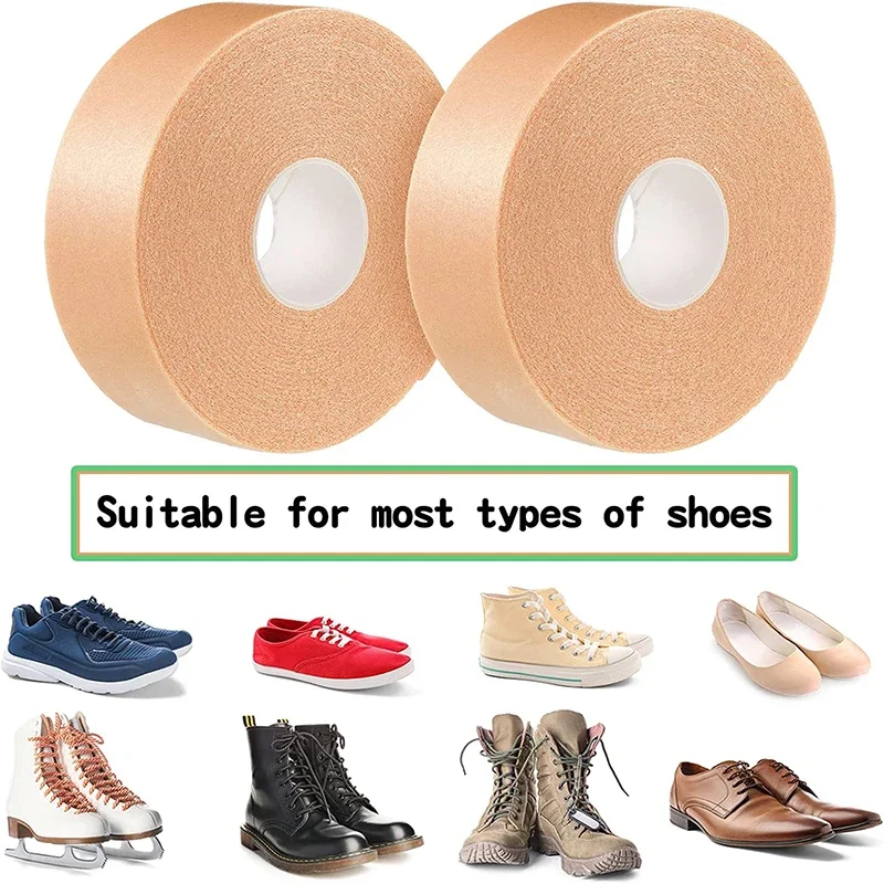 Heel cushion insole 2.5/5M women silicone gel heel cushion protector foot feet care shoe insert pad insole sticker useful heel protector cushion tape